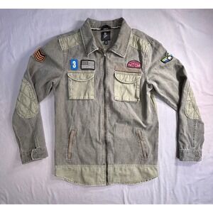 Art Class Army Green Military Style Jacket‎ Youth XL